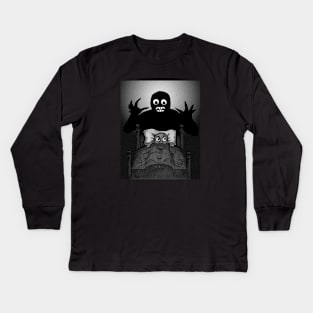 WON'T LET ME SLEEP Kids Long Sleeve T-Shirt